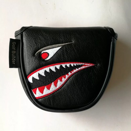 Shark embroidery golf club - golf,