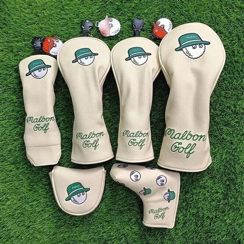Golf club leather cover - leather,