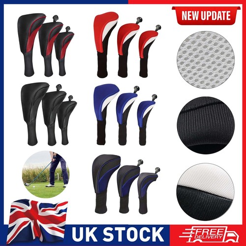3pcs golf club head - golf, covers