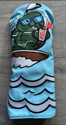 Turtle golf driver head cover - head,