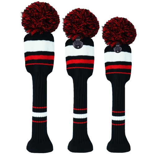 Golf wood club headcover pom - golf,