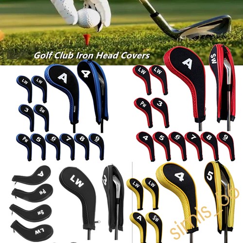 12pc golf club head - covers, set
