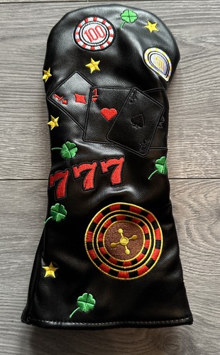 Casino golf driver head cover - casino,
