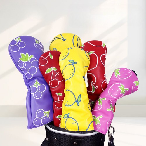 Fruit pattern golf - club, pu