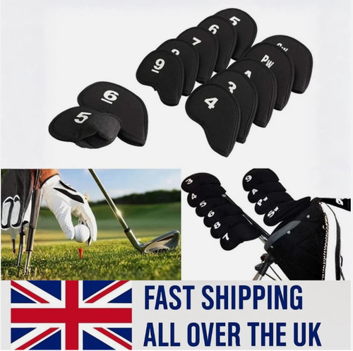 10pcs golf club headcovers - 10pcs,