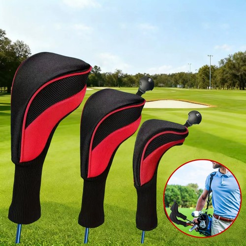 3pcs golf club head covers - covers, set